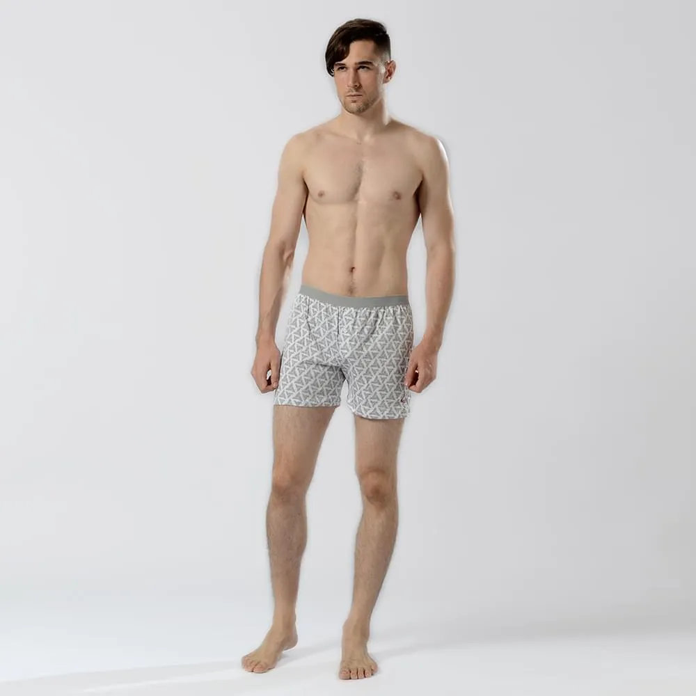 Assassin's Creed Repeat Pattern Cotton Boxer Shorts For Men | Set of 3