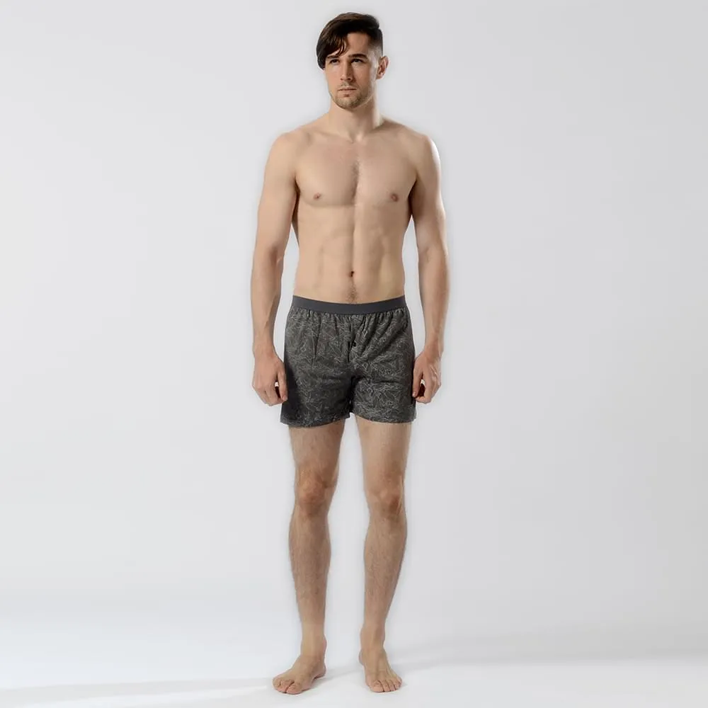 Assassin's Creed Repeat Pattern Cotton Boxer Shorts For Men | Set of 3