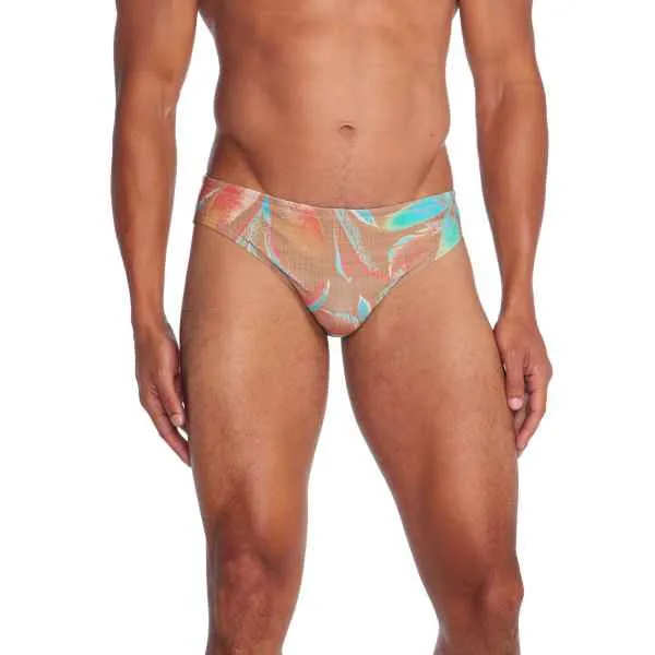 Beachstar Print Brief 2"-saddie taupe