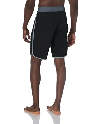 Billabong Men's Standard Classic Wave 21 INCH Outseam SURF Suede Solid Boardshort, Navy Heather, 28