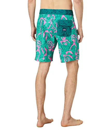 Billabong Men's Standard Sundays Pro Boardshort, 4-Way Performance Stretch, 19 Inch Outseam, Indigo 2