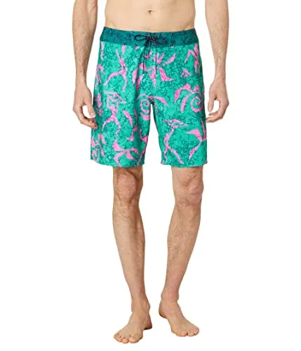 Billabong Men's Standard Sundays Pro Boardshort, 4-Way Performance Stretch, 19 Inch Outseam, Indigo 2