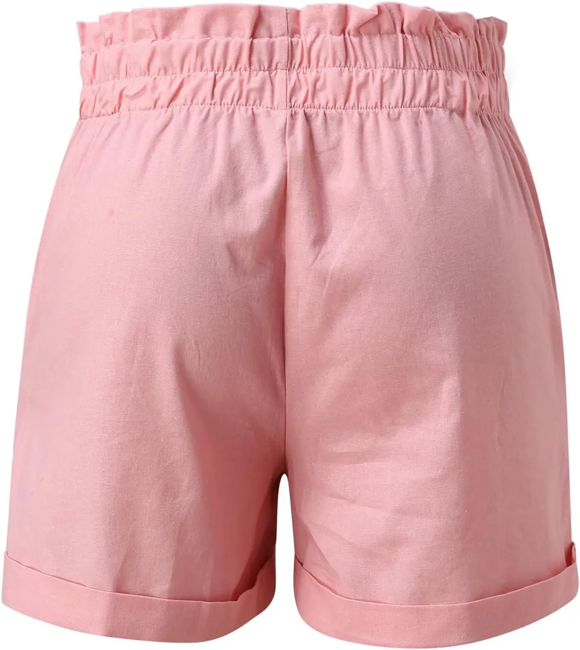 Casual Summer Shorts for Women High Waisted Botton Front Dressy Lounge Shorts Trendy Wide Leg Baggy Short Pants