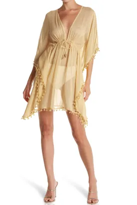 Classy Beige Beach Cover Up