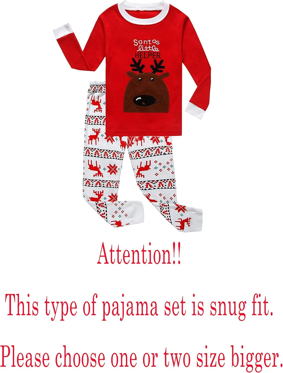 Family Feeling Little Boys Pajamas Sets 100% Cotton Long sleeve Pjs