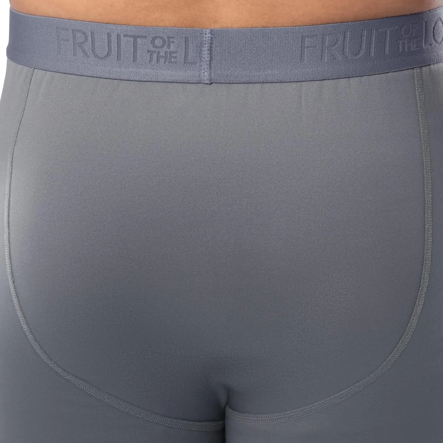 Fruit of the Loom Men's Heavyweight Brushed Back Fleece Thermal Underwear Base Layer Set