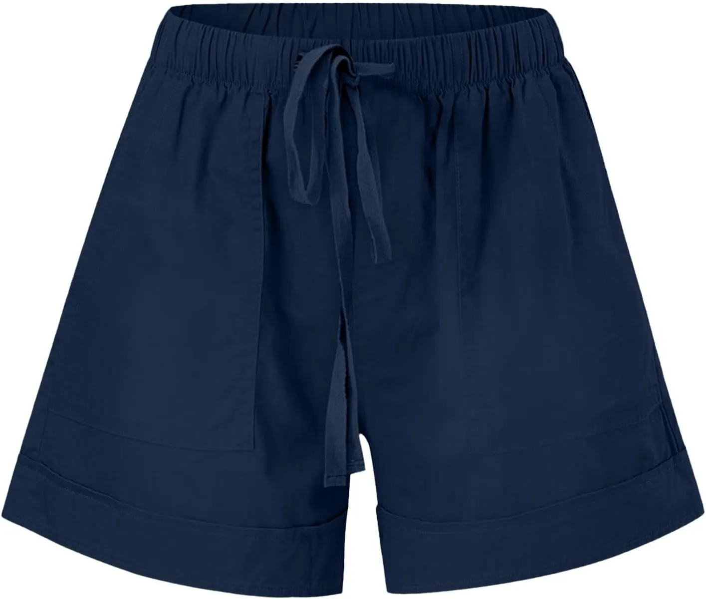 Lounge Shorts for Women Drawstring Summer Causal Shorts Elastic High Waisted Baggy Short Pants Beach Vacation Outfits