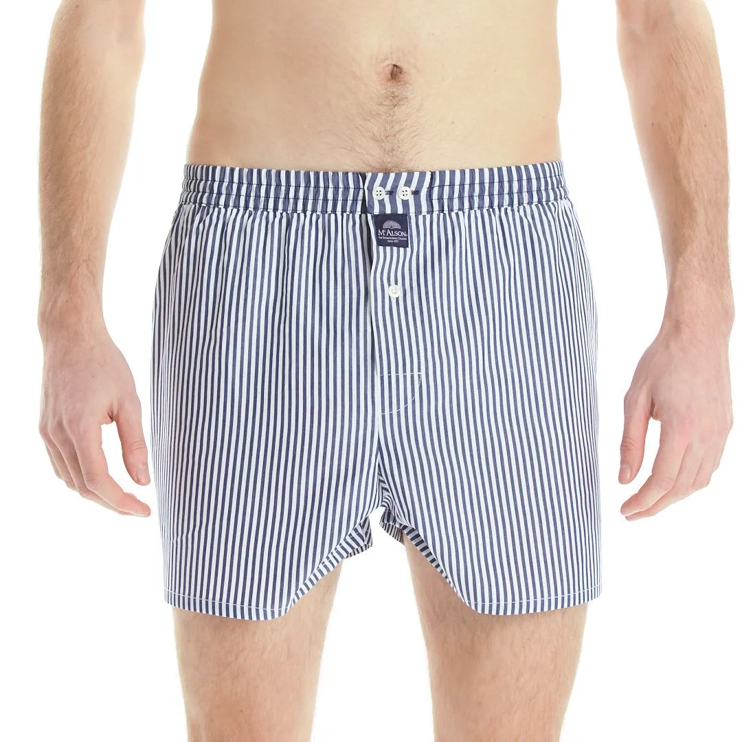 M0231 - Striped navy blue
