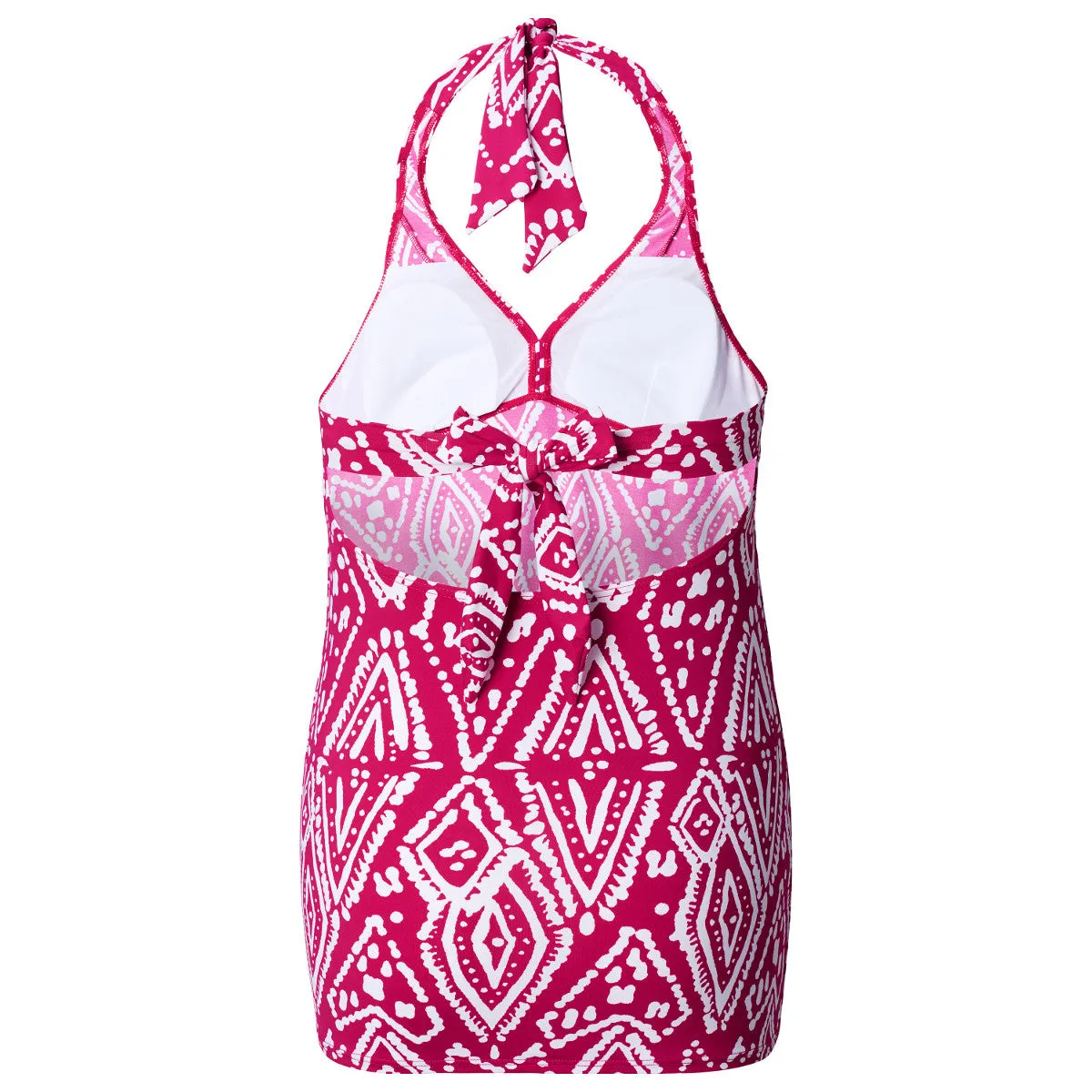 Mallorca Pink/White Maternity Pregnancy Tankini - Noppies