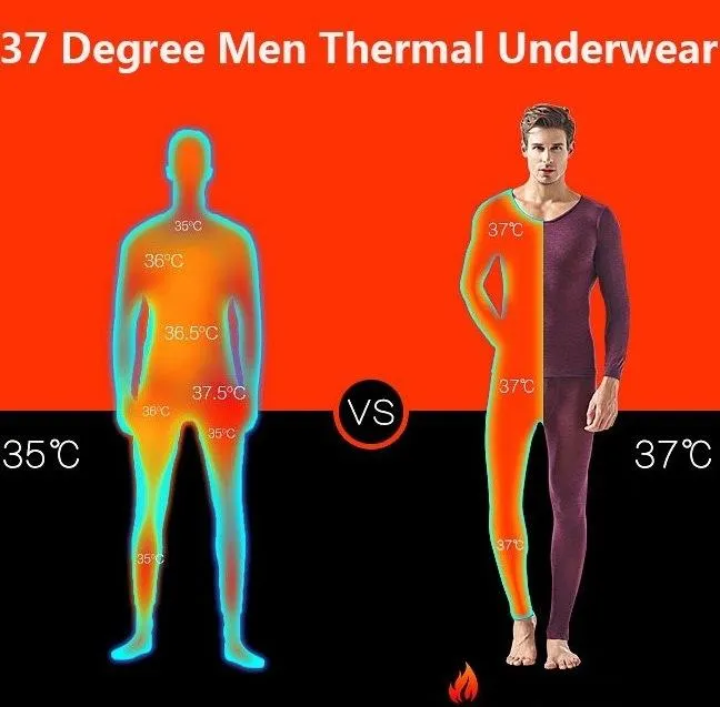 Men's Thermal Underwear Set