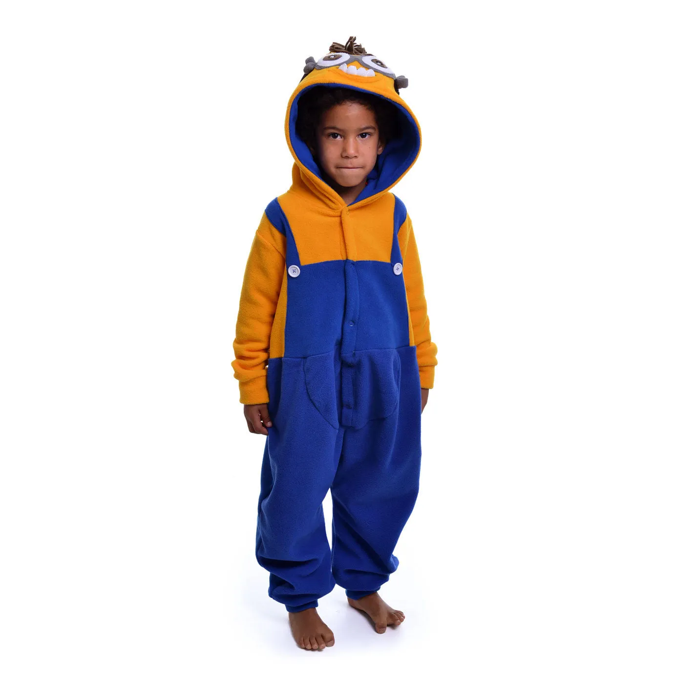 Monster with two eyes Onesie (yellow/blue): KIDS inspired by Minions