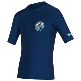 O'Neill Boys Short Sleeve Rash Vest RG3345OA3MAR - Marine