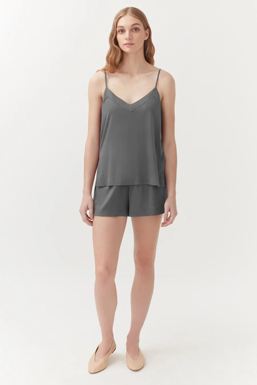 Organic Pima Sleep Shorts
