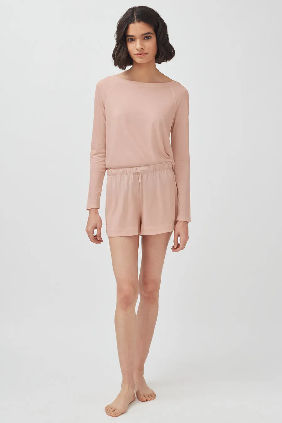 Organic Pima Sleep Shorts