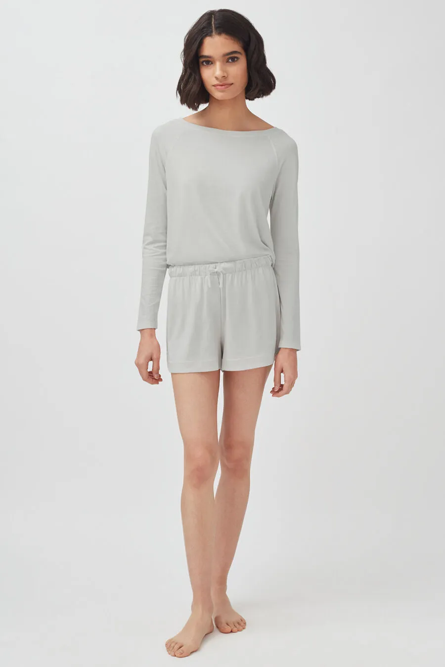 Organic Pima Sleep Shorts