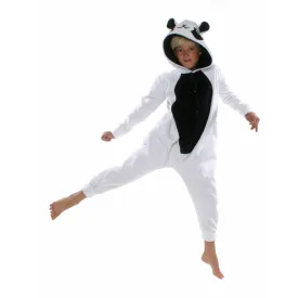 Panda Onesie (white/black): KIDS