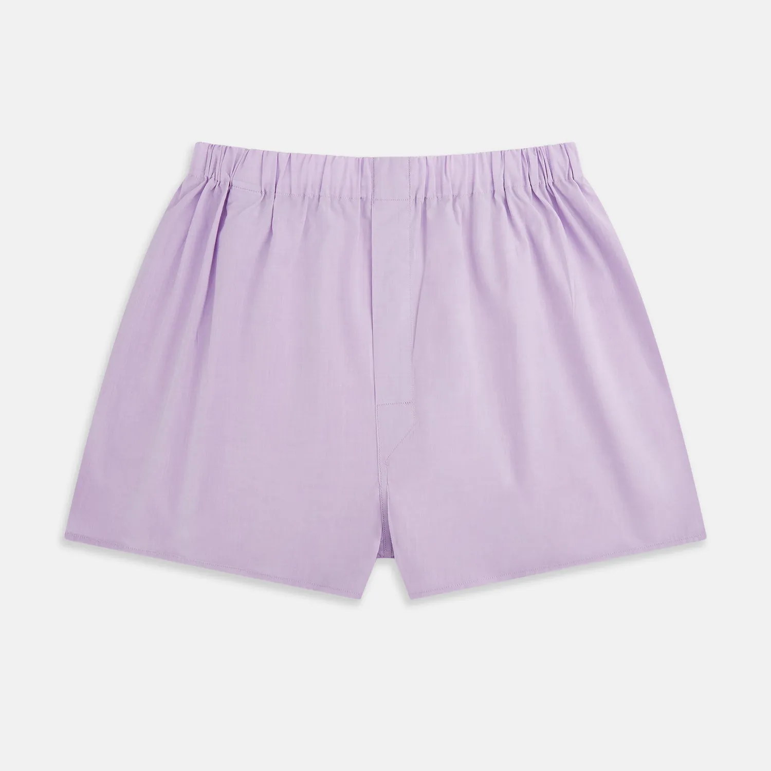 Plain Lilac Godfrey Boxer Shorts