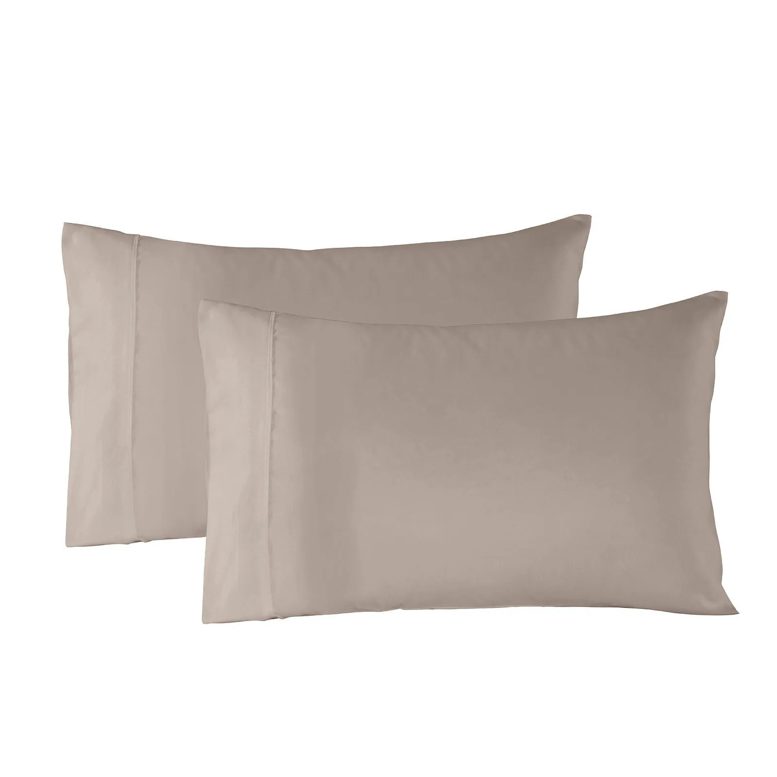 QUEEN Blended Bamboo Quilt Cover Set - Warm Grey