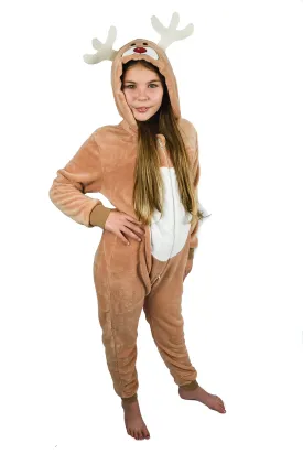 Reindeer Onesie Kids & Adults Unisex
