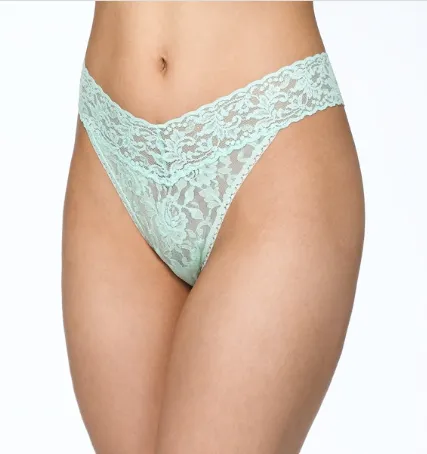 Signature Lace Original Rise thong - colors
