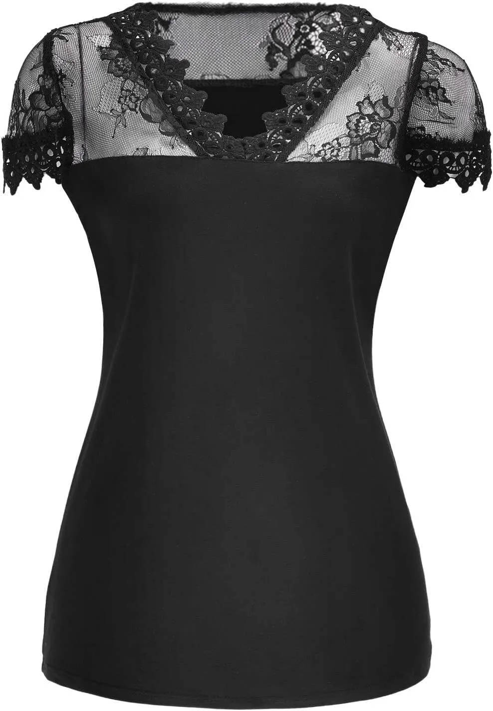 Sleeve Lace Short Cauasl Loose Blouse Women V-Neck Sexy Top Women's Blouse Long Sleeves Shirt Women