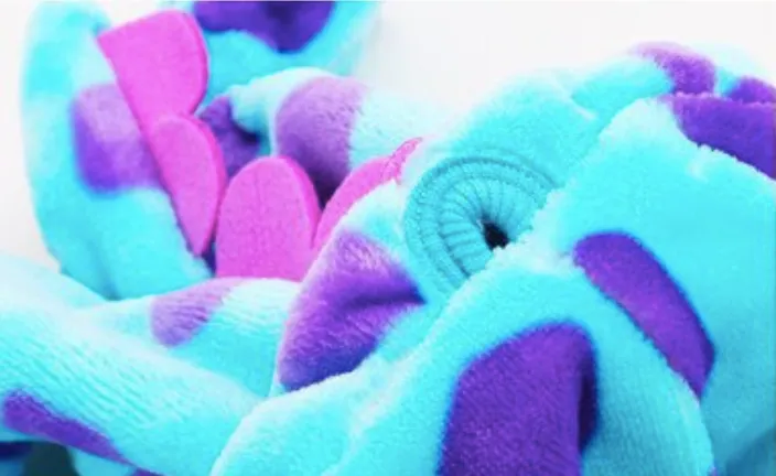 Spotted Monster Fleece Onesie