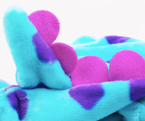 Spotted Monster Fleece Onesie