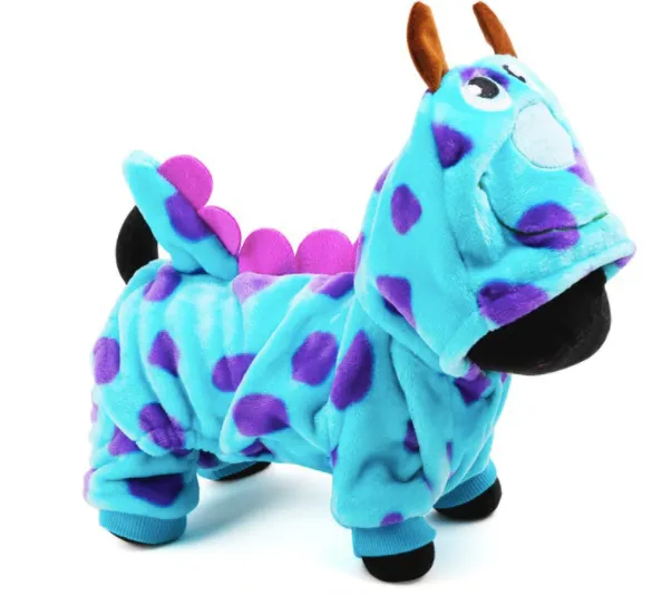 Spotted Monster Fleece Onesie