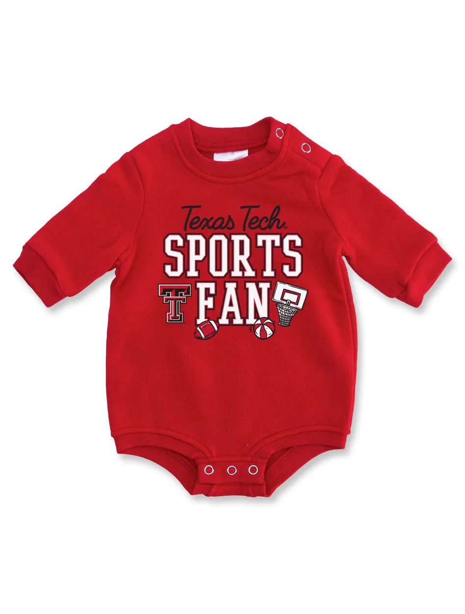 Texas Tech ZooZatz Infant Fleece Onesie