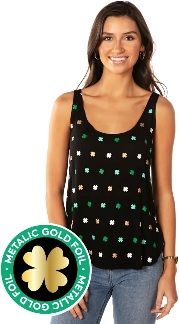 Tipsy Elves St. Patrick's Day Tank Tops for Women - Fun Holiday Tanks for St. Paddys Day