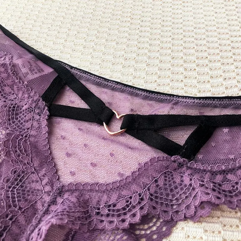 Transparent Lace Panties - Low-Rise Sexy Lingerie for Women | YEZII