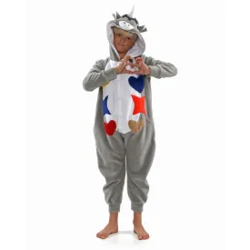 Unicorn Onesie (grey/white): KIDS