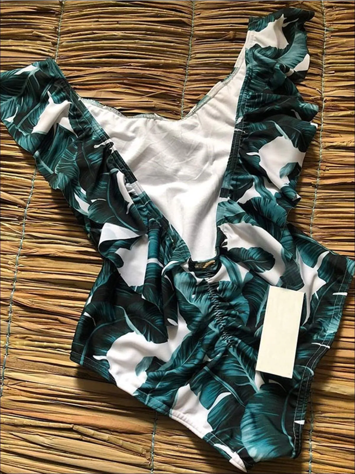 Women's Classic Backless Ruffled Sexy Monokini