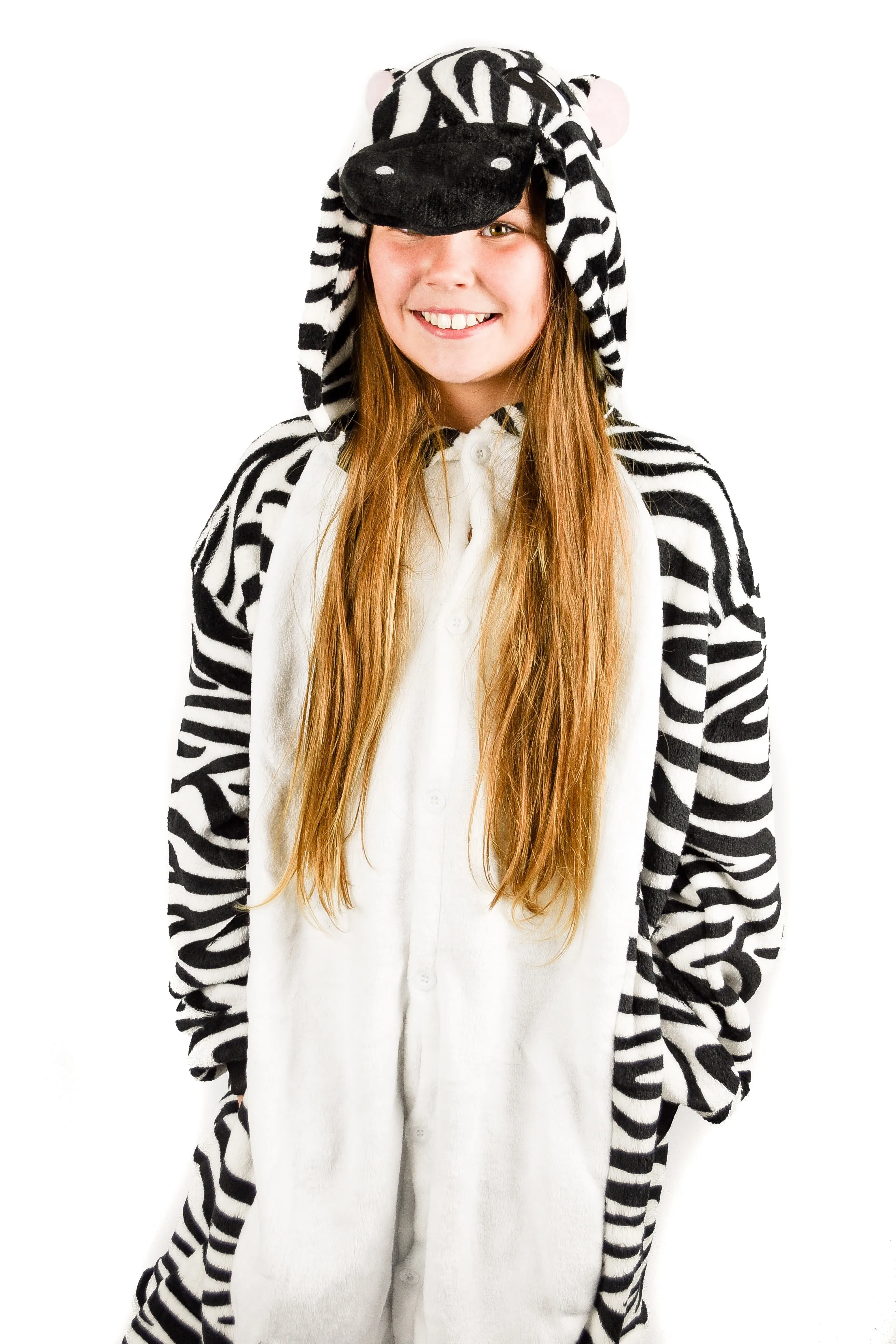 Zebra Onesie Kids & adults Unisex