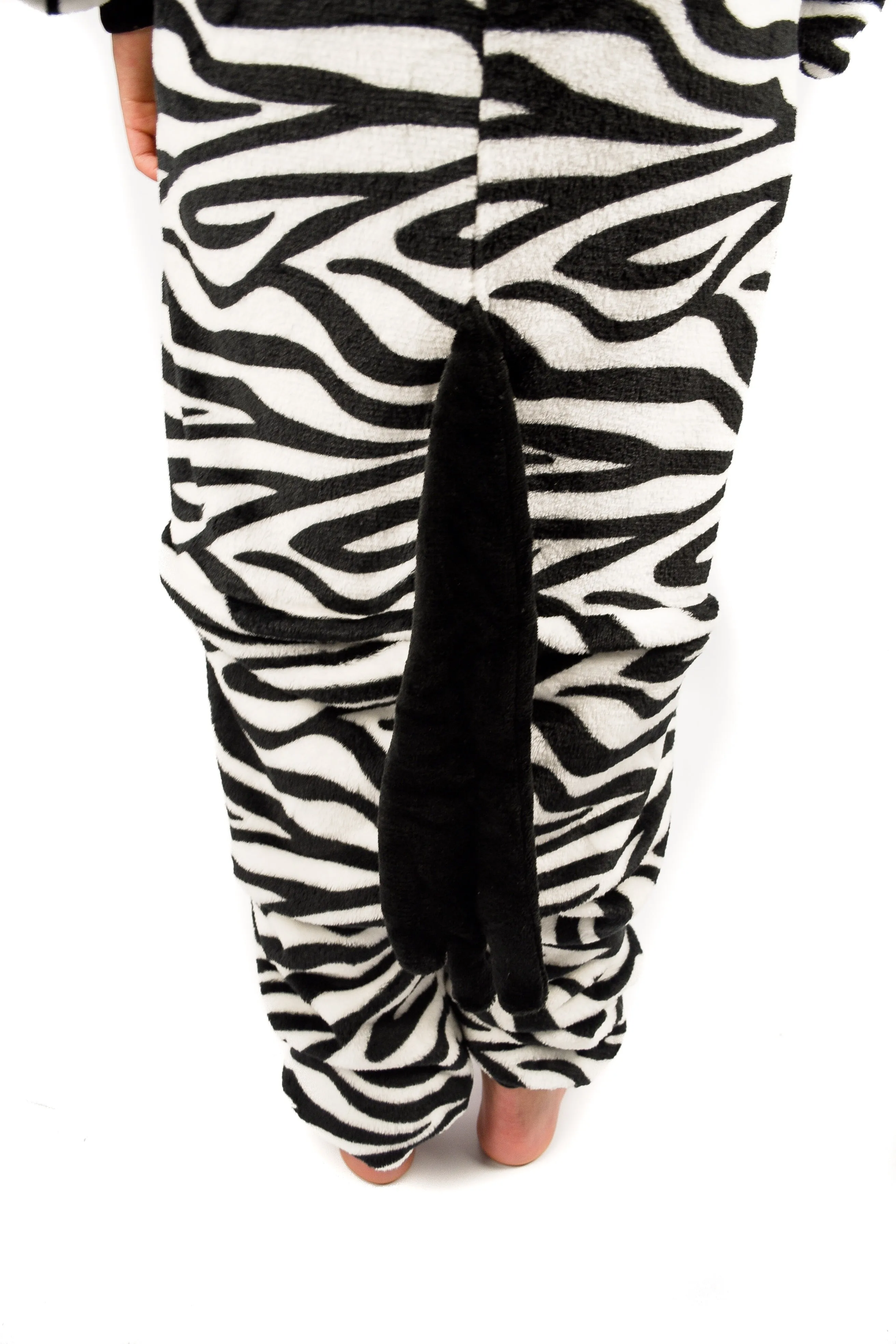 Zebra Onesie Kids & adults Unisex